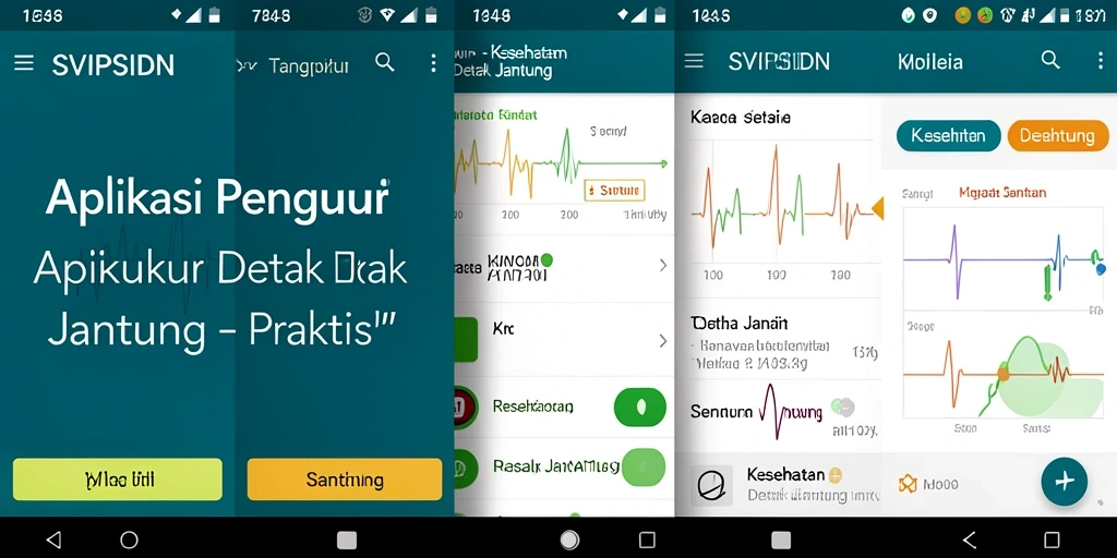 Tampilan antarmuka aplikasi SVIPSIDN yang menarik dan informatif.