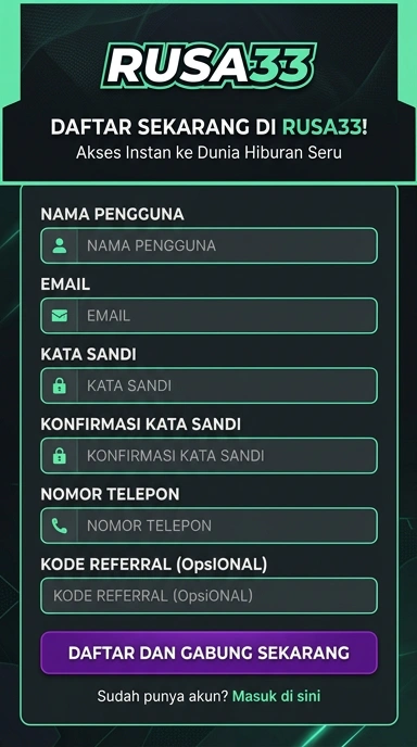 Tampilan halaman daftar rusa33